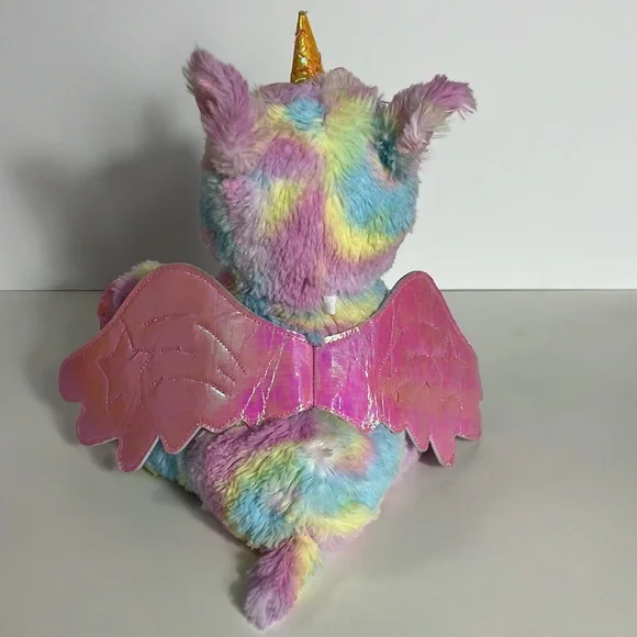 Barbie unicorn Pegasus pink / purple stuffed animals plushie - Picture 2 of 6